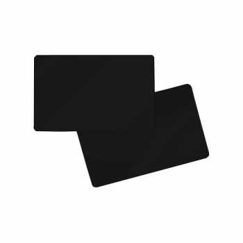 Preisschildkarten schwarzmatt 500 Stk 86x54x0,5 mm- schwarzer Innenkern