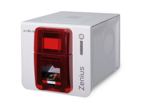 Evolis Zenius Kartendrucker Classic USB in Rot günstig kaufen